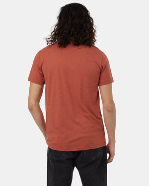 Orange-Crew-Neck-Graphic-Tee