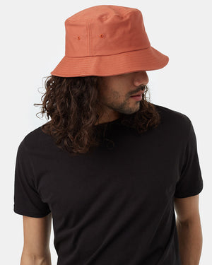 Orange-Organic-Cotton-Bucket-Hat