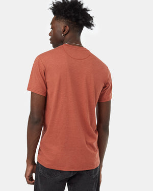 Orange-Recycled-Polyester-Graphic-Tee