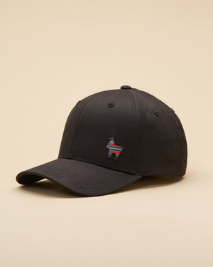 Peru-Black-Graphic-Baseball-Hat