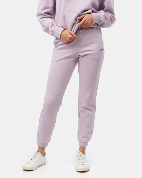 Womens TenTree Bamone Sweatpants. Medium. Color Fig