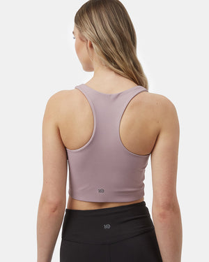 Purple Women's Recycled Sports Bra Top