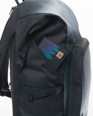 Black 35L Travel Backpack