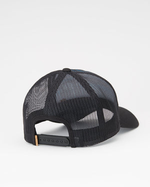 Black,Blue Adjustable Mesh Baseball Cap