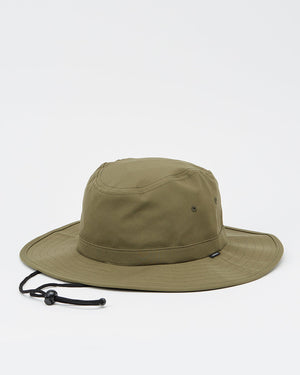 Green Recycled Polyester Safari Hat