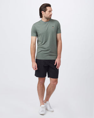 Green Recycled Polyester Crew Neck T-Shirt