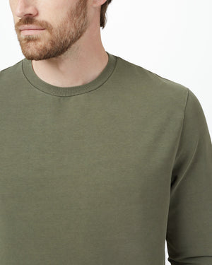 Green Men's Organic Cotton French Terry Sweatshirt