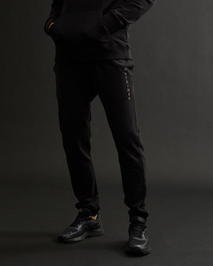 Black Men's Organic Cotton Joggers