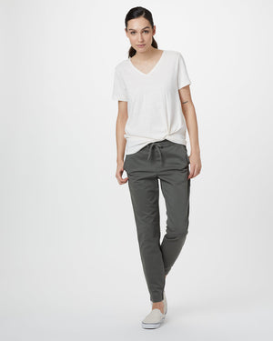 Gray Women's Organic Cotton Joggers