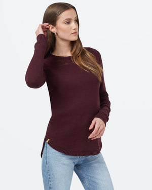 Red Women's Wool Knit Jumper