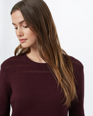 Red Women's Wool Knit Jumper