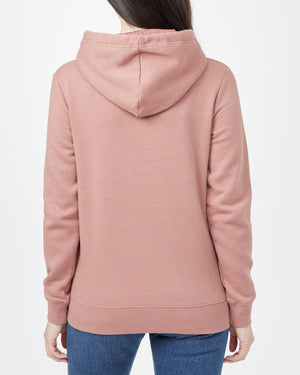 Pink Women's Graphic Pullover Hoodie