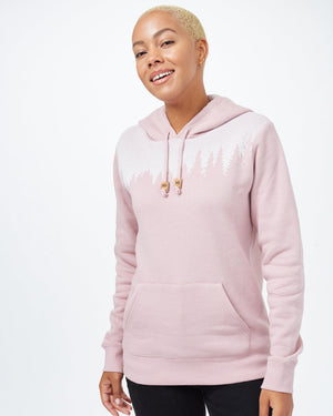 Pink Women's Graphic Pullover Hoodie