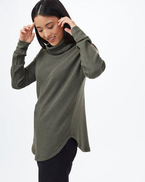 Green Women's Waffle Knit Sweater