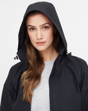 Black Women's Repreve Rain Jacket