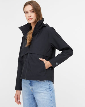 Black Women's Repreve Rain Jacket