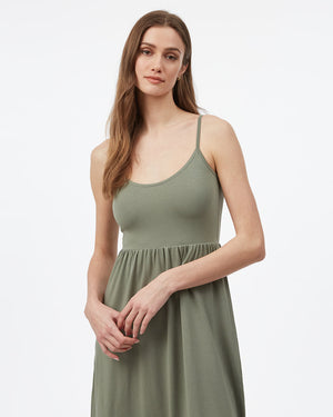 Green Women's Eco-Friendly Tank Dress