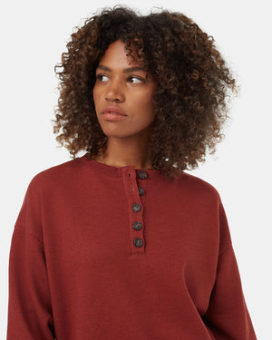 Red-Cotton-Relaxed-Longsleeve-Crew