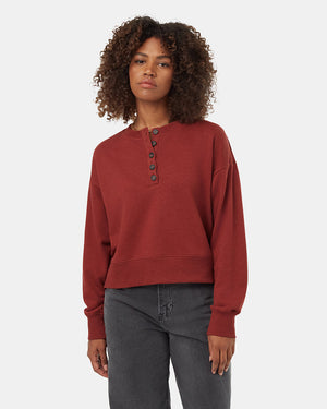 Red-Cotton-Relaxed-Longsleeve-Crew