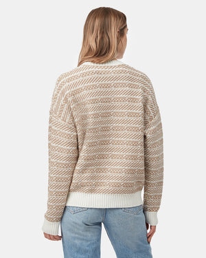 Women's Stripe Eco-Friendly Sweater