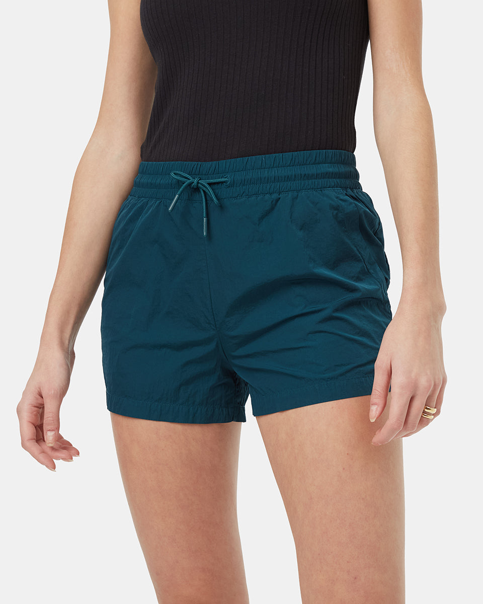Womens Recycled Nylon Short Recycled Nylon