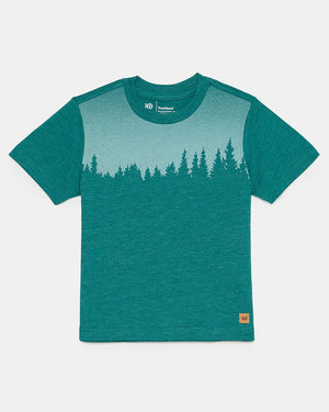 Kids Recycled Polyester Graphic Tee